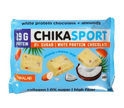 ChikaSport Шоколад "Миндаль-кокосовые чипсы" - фото 5991