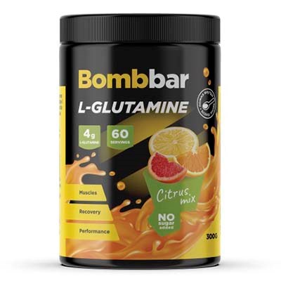 Коктейль "L-glutamine" Bombbar 300 гр - фото 6570